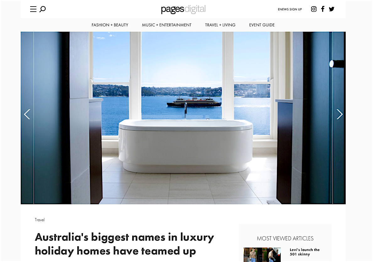 Pages Digital reports on Contemporary hotels acquiring Luxe Houses