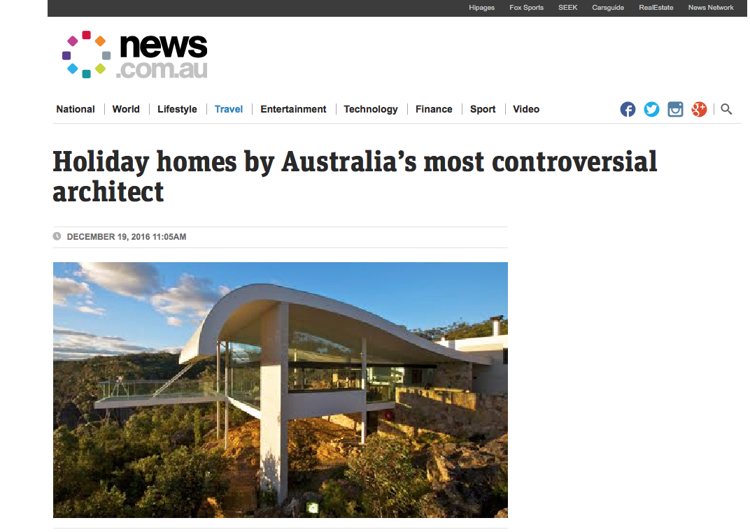 Holiday homes to rent by Australia’s most controversial architect Harry Seidler