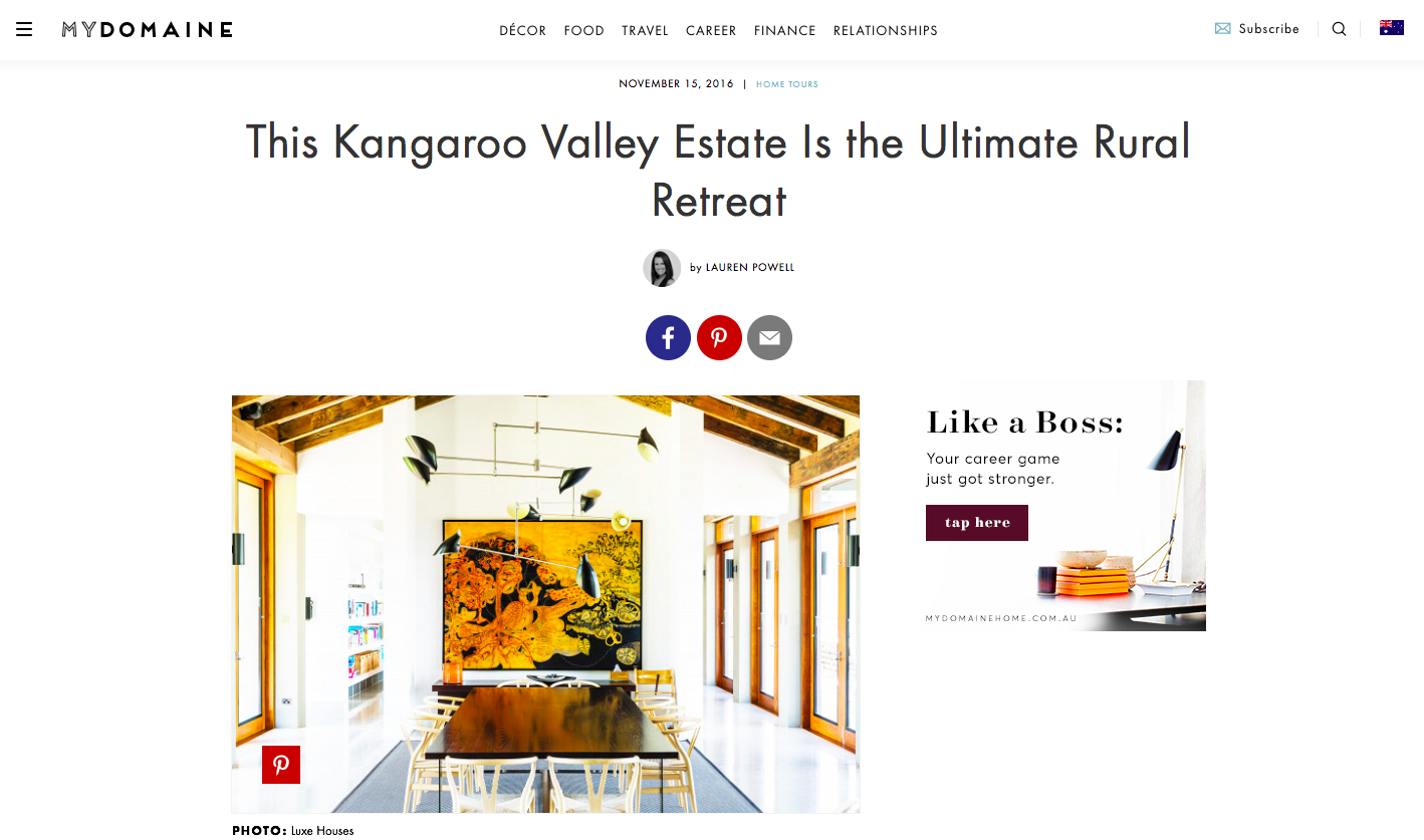 This Kangaroo Valley Estate Is the Ultimate Rural Retreat